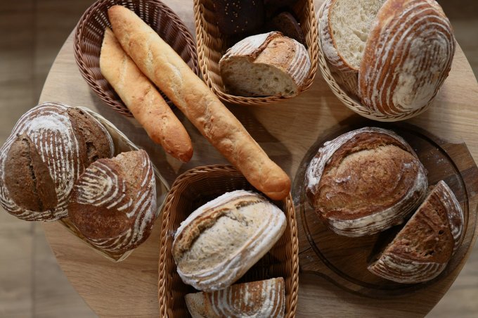 Fresh handmade bread: Photo