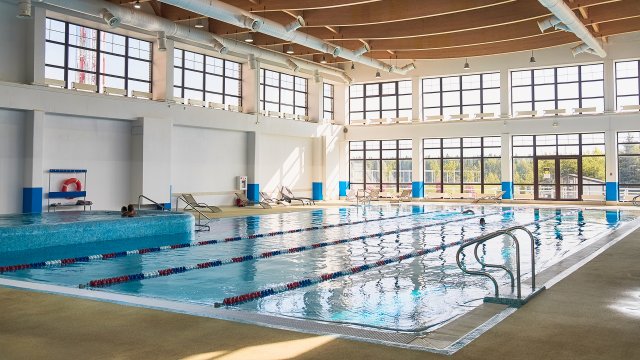 SPA complex with swimming pool and fitness club